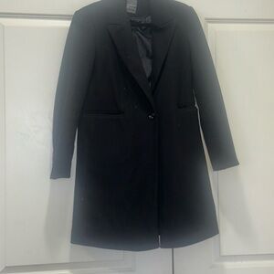 Primark Women's Classic Black Pea Coat